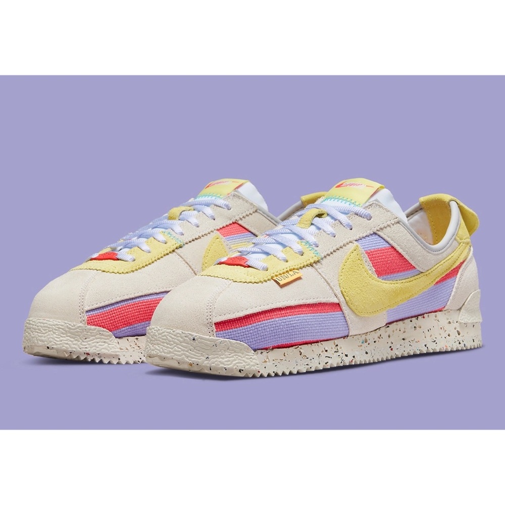 Nike Cortez SP x Union LA Men's Shoes Lemon Frost DR1413-100